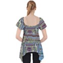 Arcade Game Retro Pattern Lace Front Dolly Top View2