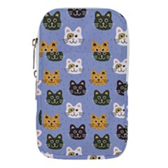 Cat Cat Background Animals Little Cat Pets Kittens Waist Pouch (small) by 99art