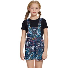 Graffiti Art Psychedelic Art Graphic Design Modern Art Kids  Short Overalls by 99art
