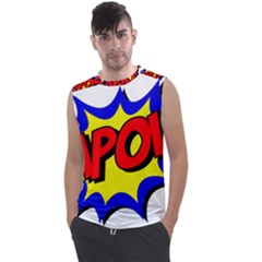 Kapow-comic-comic-book-fight Men s Regular Tank Top by 99art