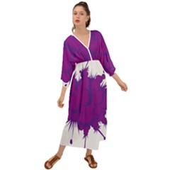 Explosion-firecracker-pyrotechnics Grecian Style  Maxi Dress by 99art