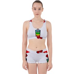 Animation-eyes-cartoon-cute-comic Work It Out Gym Set by 99art