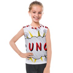 Comic-noise-paleness-explosion Kids  Mesh Tank Top by 99art