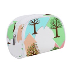 Seasons-of-the-year-year-tree Make Up Case (small) by 99art