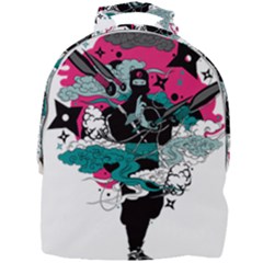 Japan Ninja-japanese-samurai-color- Mini Full Print Backpack by 99art