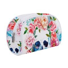 Day Of The Dead Skull Art Make Up Case (small) by 99art
