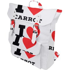 I Love Carrots  Buckle Up Backpack by ilovewhateva