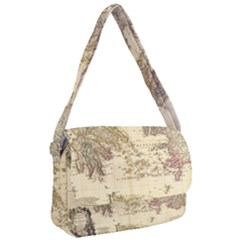Map Of Greece Archipelago Courier Bag by B30l