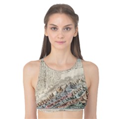 Mountain View Mountain Top Infographics Map Tank Bikini Top by B30l