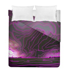 Pink Storm Pink Lightning Duvet Cover Double Side (full/ Double Size) by Bangk1t