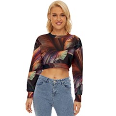 Flower Orange Lilly Lightweight Long Sleeve Sweatshirt by Ndabl3x