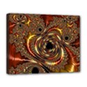 Geometric Art Fractal Abstract Art Canvas 14  x 11  (Stretched) View1