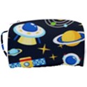 Space Seamless Pattern Toiletries Pouch View3