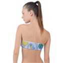 Science Fiction Outer Space Classic Bandeau Bikini Top  View2
