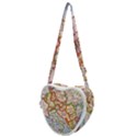Map Europe Globe Countries States Heart Shoulder Bag View1