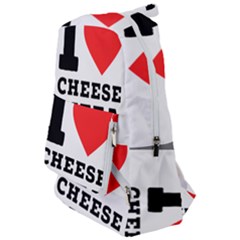 I Love Cheese Pizza Travelers  Backpack by ilovewhateva