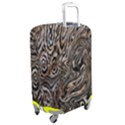 Zebra Abstract Background Luggage Cover (Medium) View2
