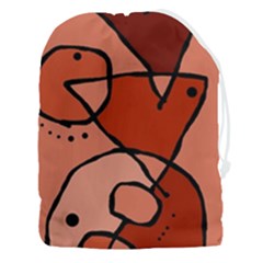 Mazipoodles In The Frame - Reds Drawstring Pouch (3xl) by Mazipoodles