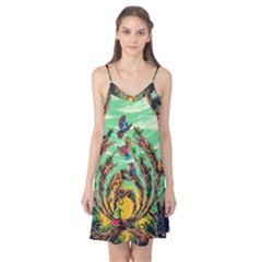 Monkey Tiger Bird Parrot Forest Jungle Style Camis Nightgown  by Grandong