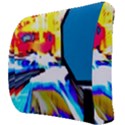Stop Retro Abstract Stop Sign Blur Back Support Cushion View3