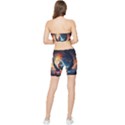 Tree Planet Moon Stretch Shorts and Tube Top Set View2