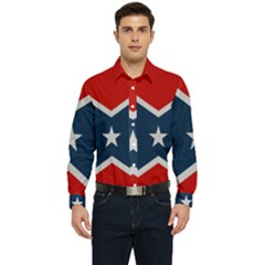 Rebel Flag  Men s Long Sleeve  Shirt by Jen1cherryboot88