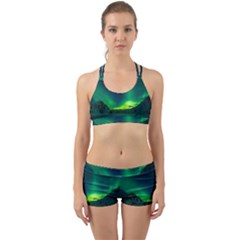 Iceland Aurora Borealis Back Web Gym Set by Cowasu