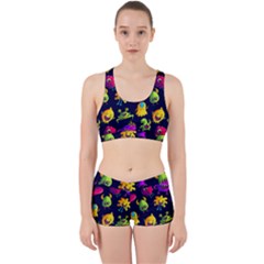 Space Patterns Work It Out Gym Set by Amaryn4rt