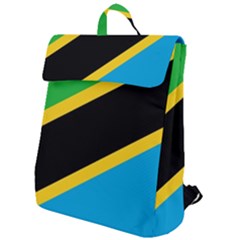 Flag Of Tanzania Flap Top Backpack by Amaryn4rt