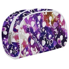 Paint Texture Purple Watercolor Make Up Case (medium) by Simbadda