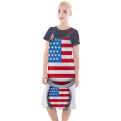 United Of America Usa Flag Camis Fishtail Dress by Celenk