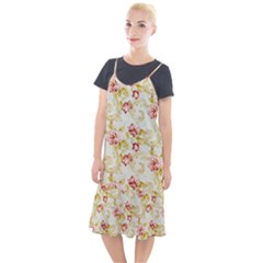 Background Pattern Flower Spring Camis Fishtail Dress by Celenk