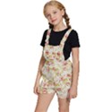 Background Pattern Flower Spring Kids  Short Overalls View2