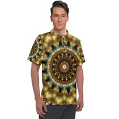 Pattern Abstract Background Art Men s Polo Tee by Celenk