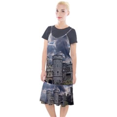 Abstract Wood Design Floor Texture Camis Fishtail Dress by Celenk