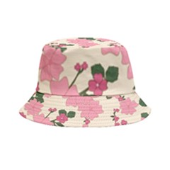 Floral Vintage Flowers Inside Out Bucket Hat by Dutashop