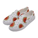 Seamless-background-pattern-with-watermelon-slices Women s Canvas Slip Ons View2
