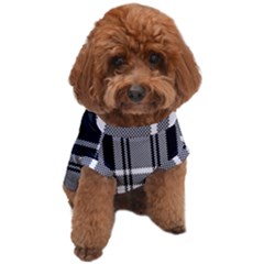 Pixel-background-design-modern-seamless-pattern-plaid-square-texture-fabric-tartan-scottish-textile- Dog T-shirt by uniart180623