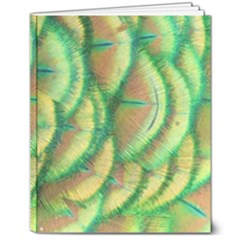 Beautiful-peacock 8  X 10  Hardcover Notebook by uniart180623
