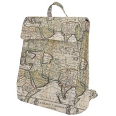 Tartaria Tartaria Empire Map Vintage World Flap Top Backpack by uniart180623