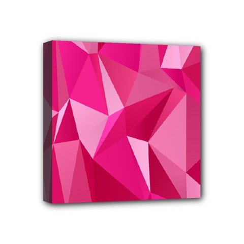 Pattern Halftone Geometric Mini Canvas 4  X 4  (stretched) by uniart180623