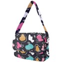 Art Pattern Design Background Print Courier Bag View2