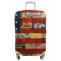 Usa Flag United States Luggage Cover (medium) by uniart180623