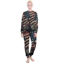 Flag Usa American Flag Women s Lounge Set by uniart180623
