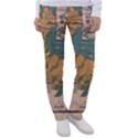 World Map Travel Pattern Architecture Women s Casual Pants View1