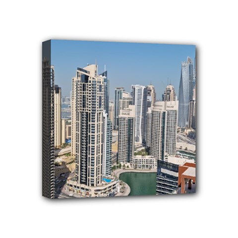 Building Sea Architecture Marina Mini Canvas 4  X 4  (stretched) by Ravend