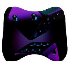 3d Ludo Game,gambling Velour Head Support Cushion by Bangk1t