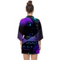3d Ludo Game,gambling Half Sleeve Chiffon Kimono View2