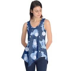 Bear Pattern Patterns Planet Animals Sleeveless Tunic by uniart180623