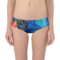 Colorful Digital Art Fractal Design Classic Bikini Bottoms by uniart180623